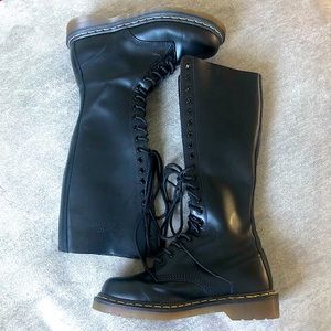 Black Knee High Dr. Martens- Men’s Size 7